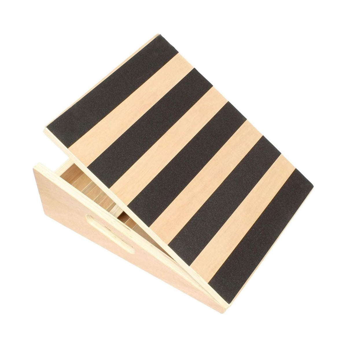 Wooden Slant Board - Professional Wooden Slant Board, Adjustable Incline Board and Calf Stretcher, Stretch Board - Extra Side-Handle Design Fitness - Tophatter Daily Deals