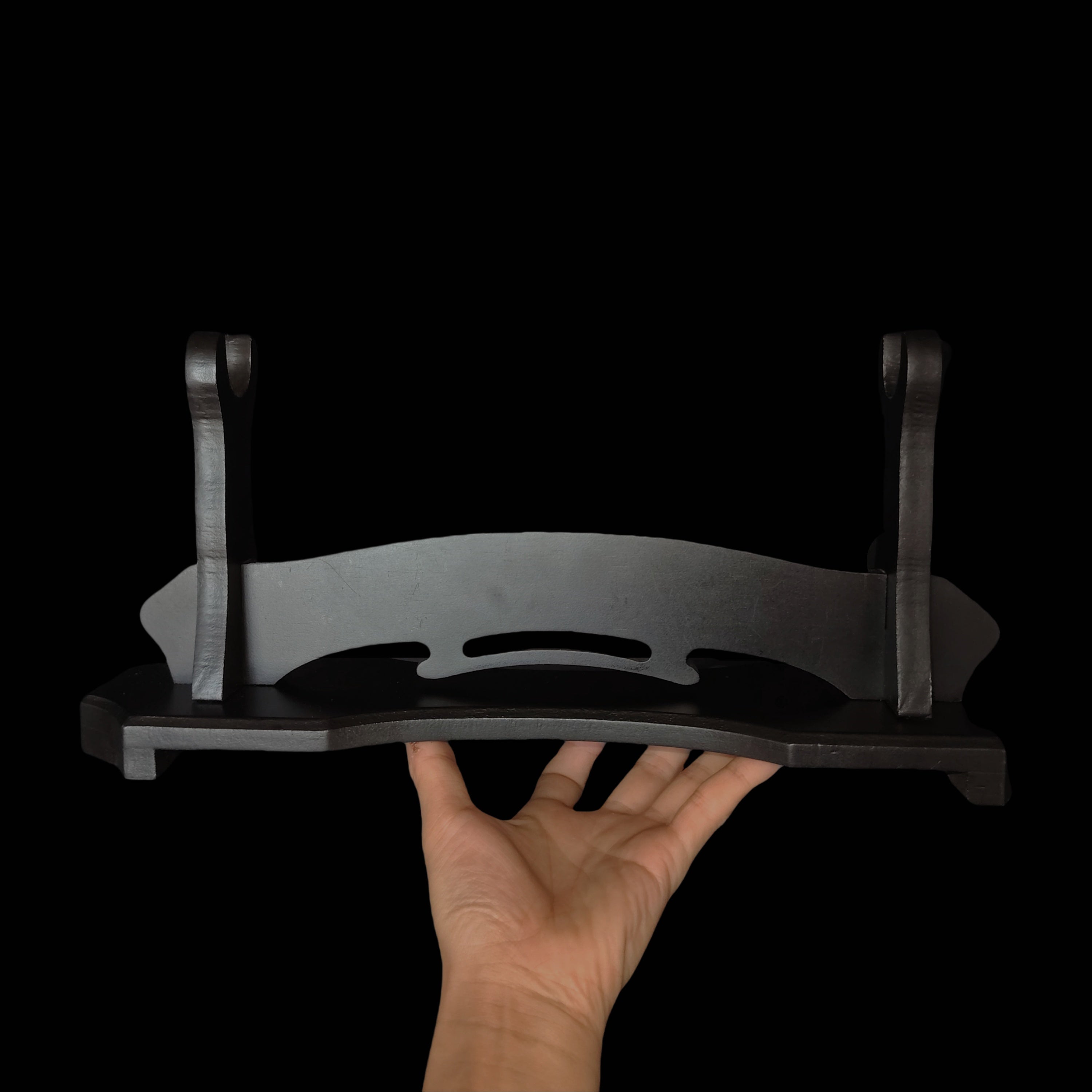 Life-size Katana Sword Wood Display Stand Sword Katana Stand - Tophatter Daily Deals