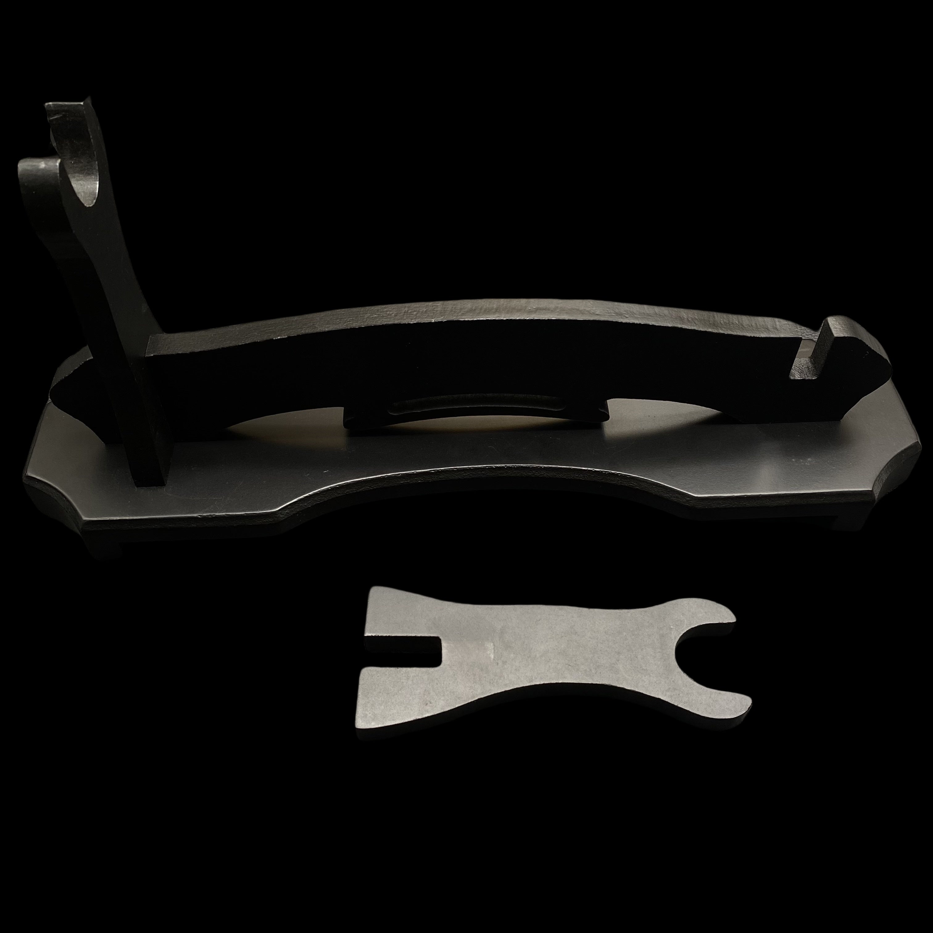 Life-size Katana Sword Wood Display Stand - Tophatter Daily Deals