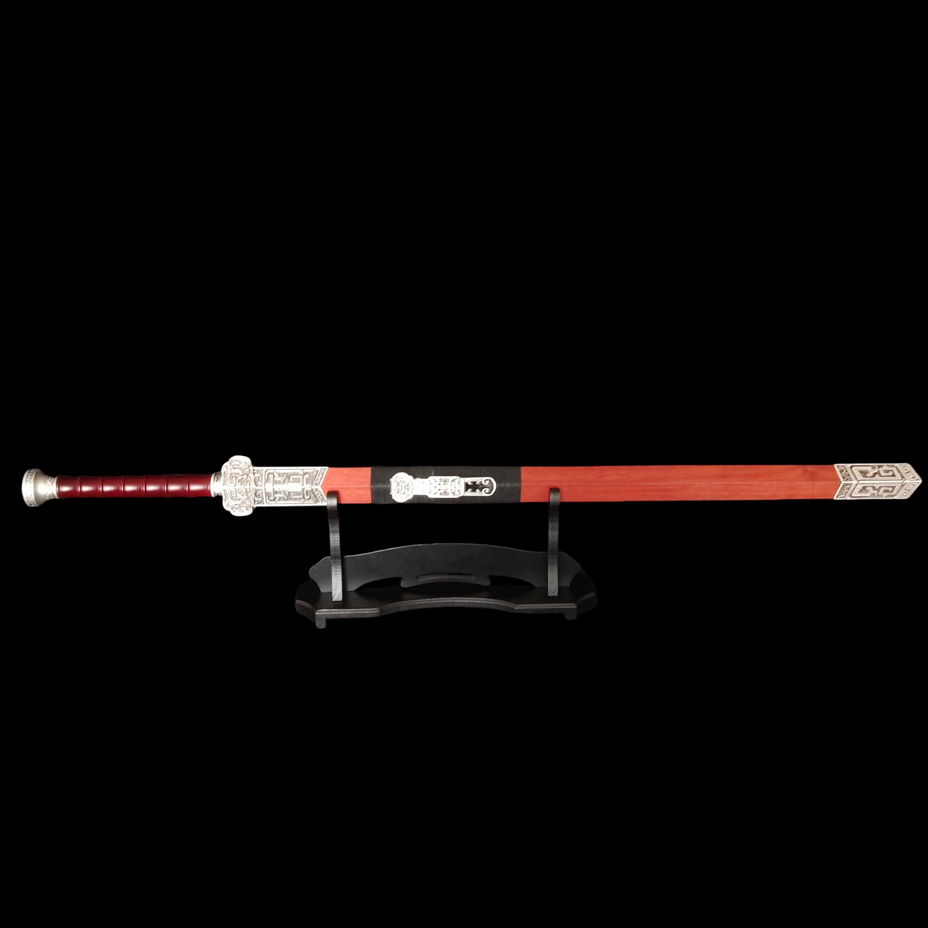 Life-size Katana Sword Wood Display Stand - Tophatter Daily Deals