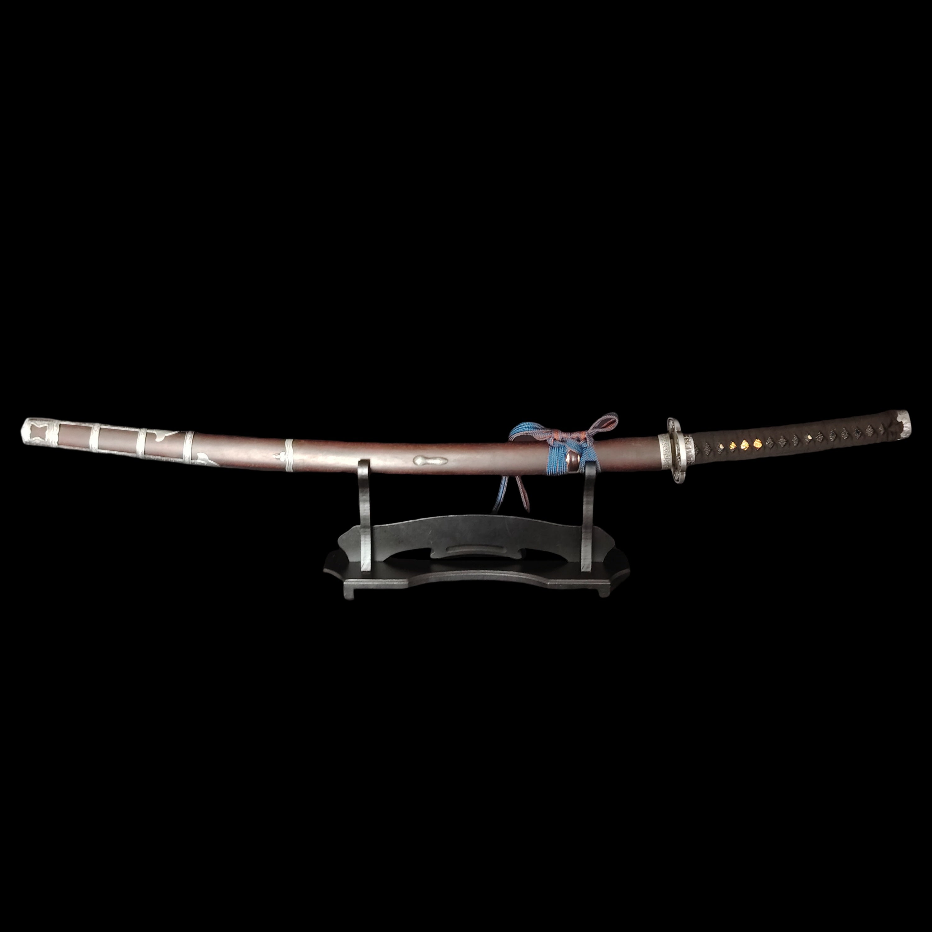 Life-size Katana Sword Wood Display Stand - Tophatter Daily Deals