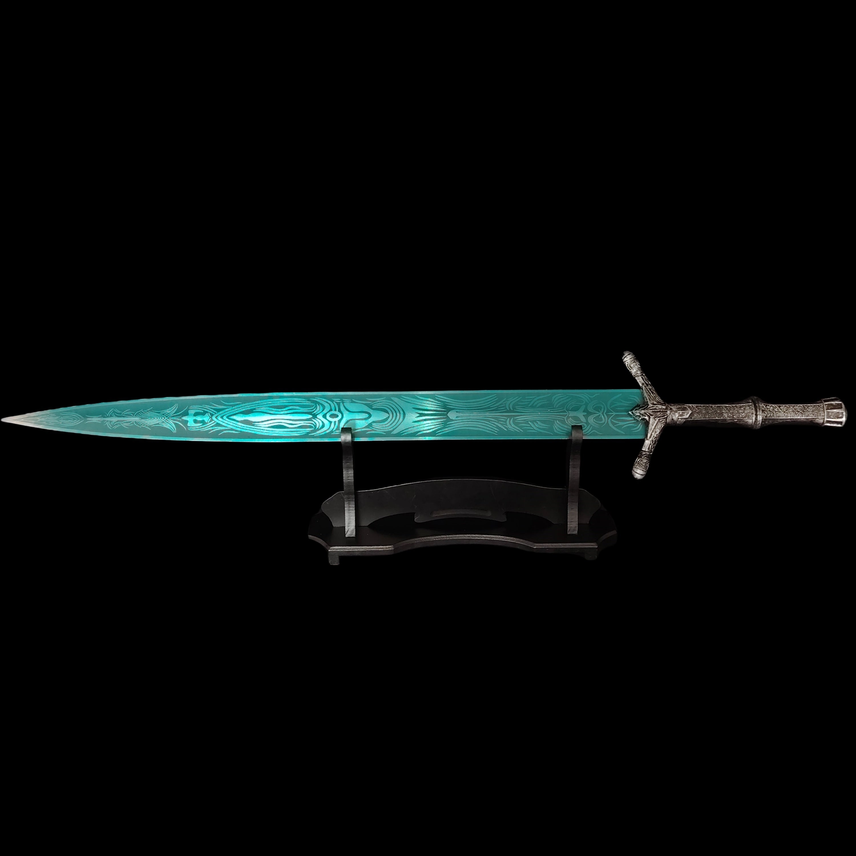 Life-size Katana Sword Wood Display Stand - Tophatter Daily Deals