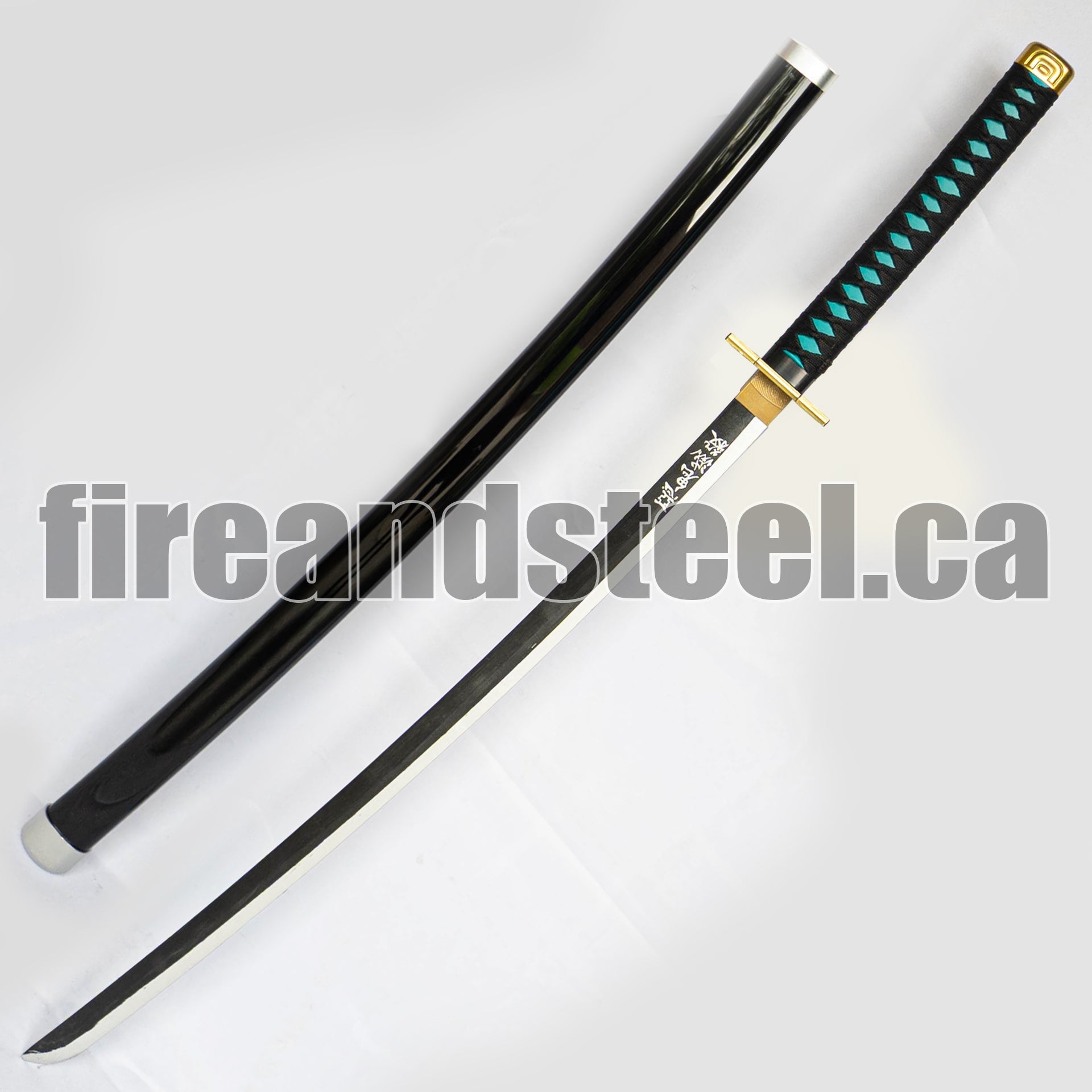 Muichiro Tokito's White Nichirin Katana (Wood) Anime Sword - Tophatter Daily Deals