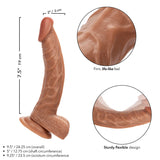Working Stiff The Personal Trainer Realistic 7.5 Inch Flesh Tone Dildo with Suction Cup Base > Dildos > Realistic Dildos - Tophatter Daily Deals