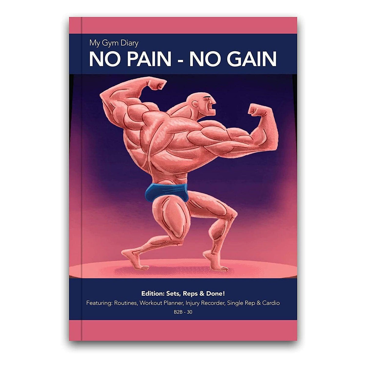 Workout Log Book - Gym Diary weight Training Log Book Exercise & Workout Log G2 Exercise & Fitness - Tophatter Daily Deals