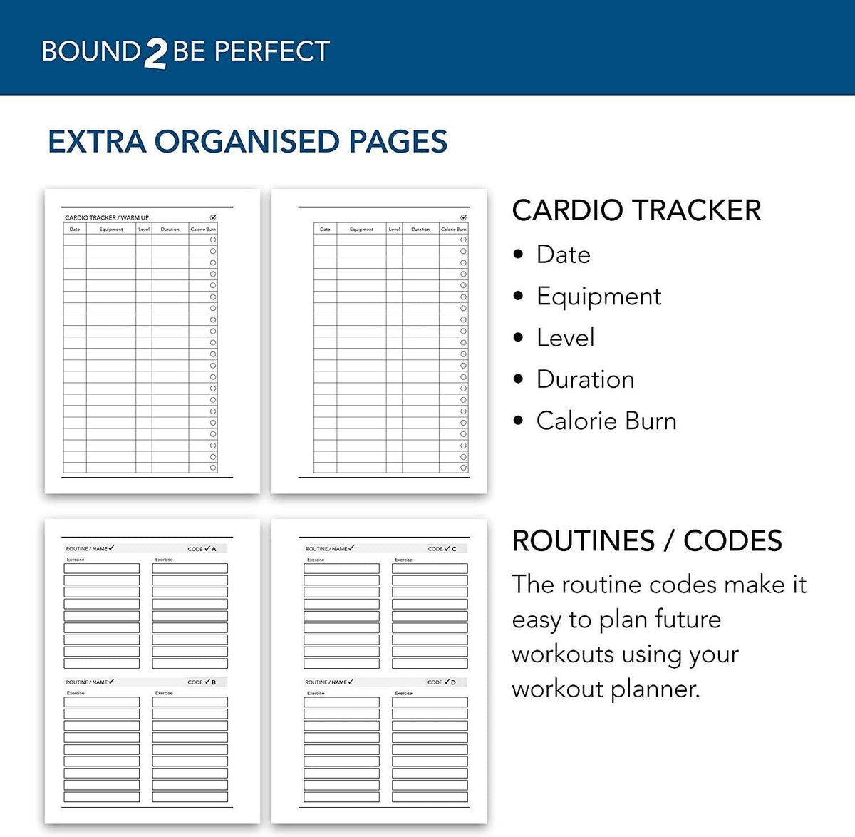 Workout Log Book - Gym Diary weight Training Log Book Exercise & Workout Log Exercise & Fitness - Tophatter Daily Deals