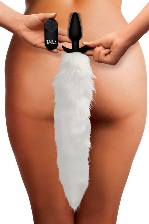 Foxxxy Fanny Vibrating Plug Tails - Tophatter Daily Deals