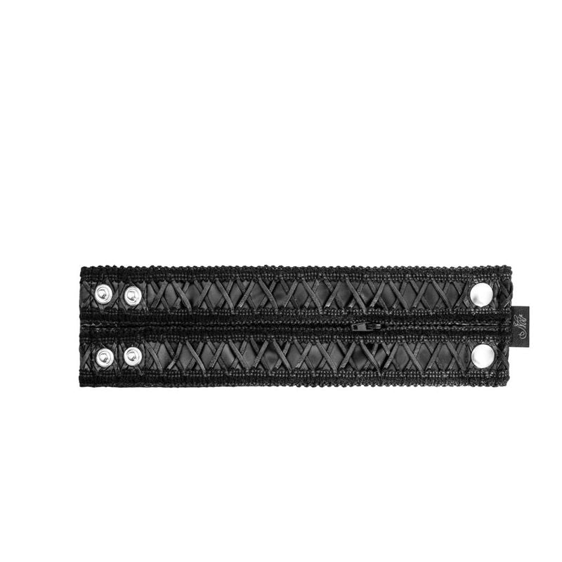 Wrist Wallet with Hidden Zipper in Premium Power Wetlook Material > Clothes > Accessories - Tophatter Daily Deals