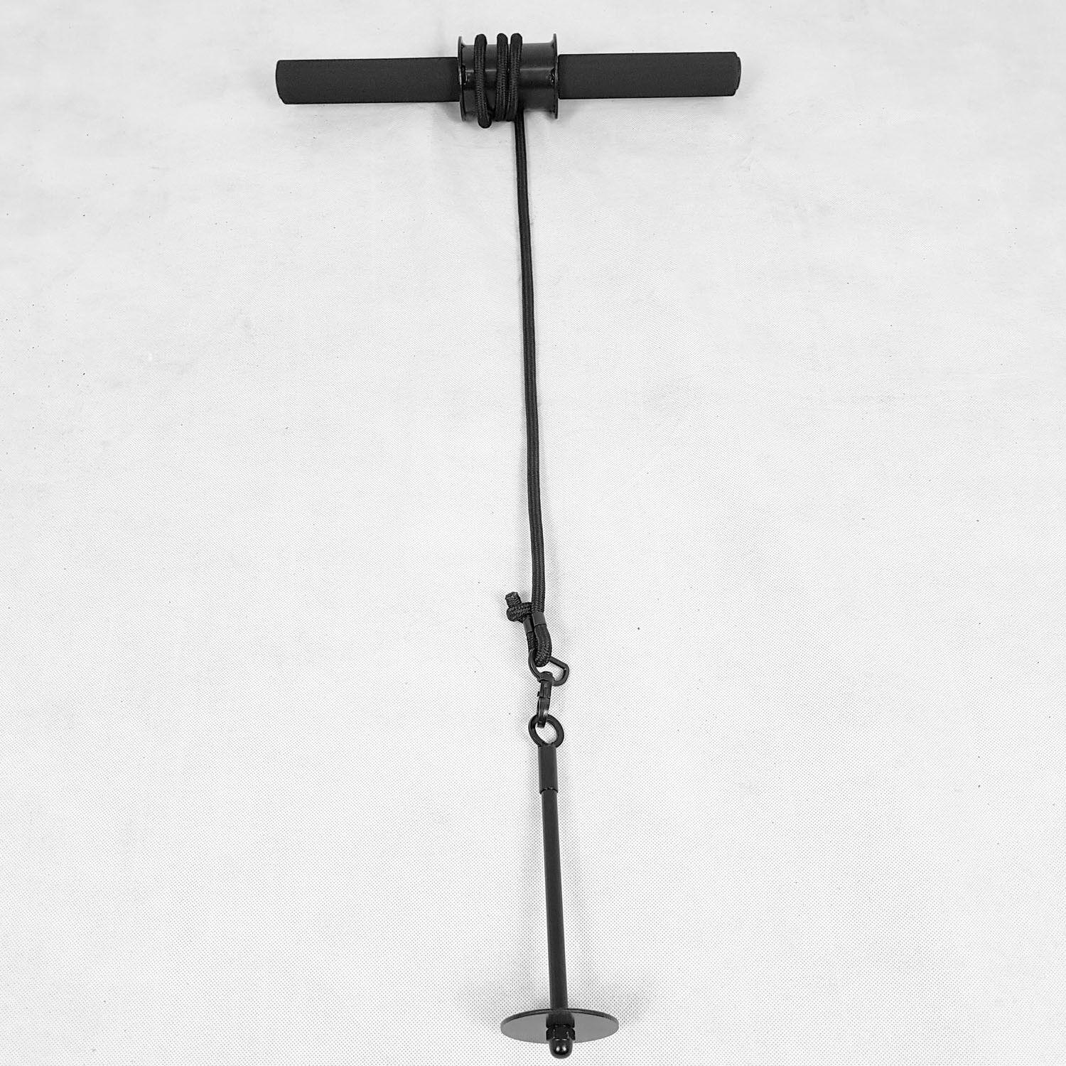 Wrist Roller for Forearms - Wrist Roller Forearm Curler Hand Arm Curl Weight Grip Strength Exerciser Exercise & Fitness - Tophatter Daily Deals