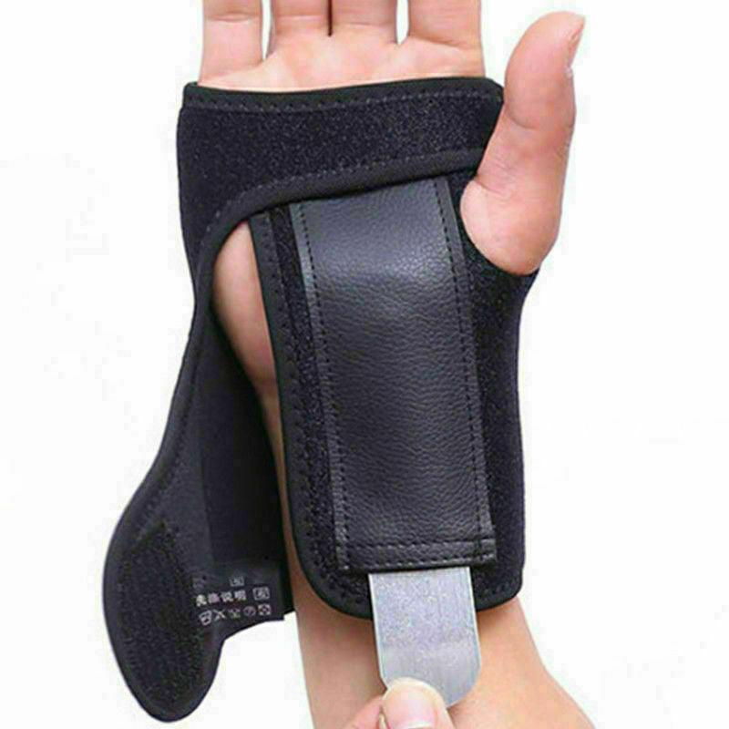 Best Wrist Brace for Tendonitis - Hand Brace Support Sprain Stabilizer Straps Right Exercise & Fitness - Tophatter Daily Deals