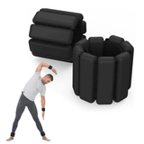 Wrist Ankle Weights - 1 Pair Silicone Workout Bands for Fitness Wearable Leg & Cuff Weight Straps for Yoga & Dance Exercise & Fitness - Tophatter Daily Deals