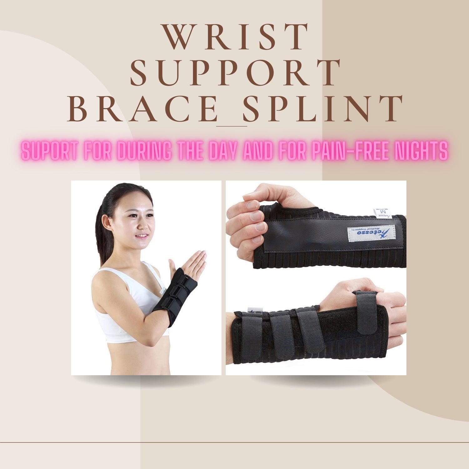Boots Wrist Brace - Breathable Wrist Support Splint for Sprain Injury Carpal Tunnel Pain Exercise & Fitness - Tophatter Daily Deals