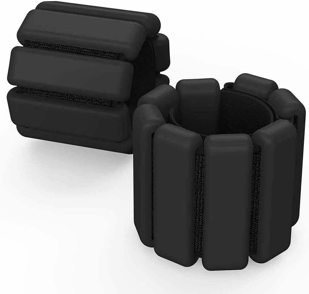 Wrist Ankle Weights - 1 Pair Silicone Workout Bands for Fitness Wearable Leg & Cuff Weight Straps for Yoga & Dance Exercise & Fitness - Tophatter Daily Deals