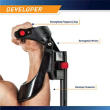 Wrist and Forearm Developer - Wrist and Forearm Developer/Strengthener Home Gym Gear - Wedge Multi-coloured, 9x4x1 Fitness - Tophatter Daily Deals