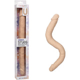 Silicone Studs Bend and Hold Dual Dong (Ivory) – 16 Inch Silicone Dong > Dildos > Double Dildos - Tophatter Daily Deals