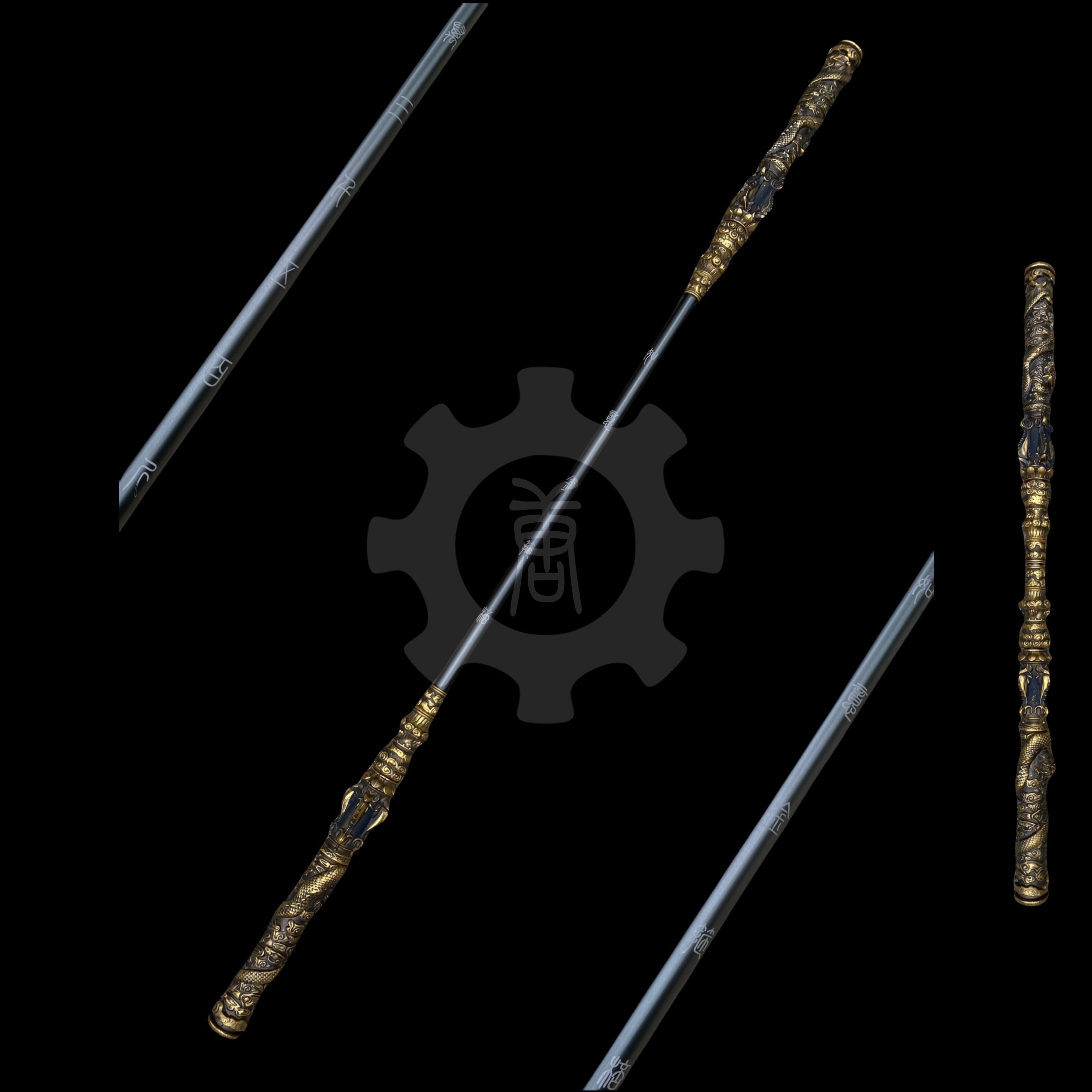 Black Myth: Wukong JinGuBang Life-Size Replica 62.9" - Tophatter Daily Deals