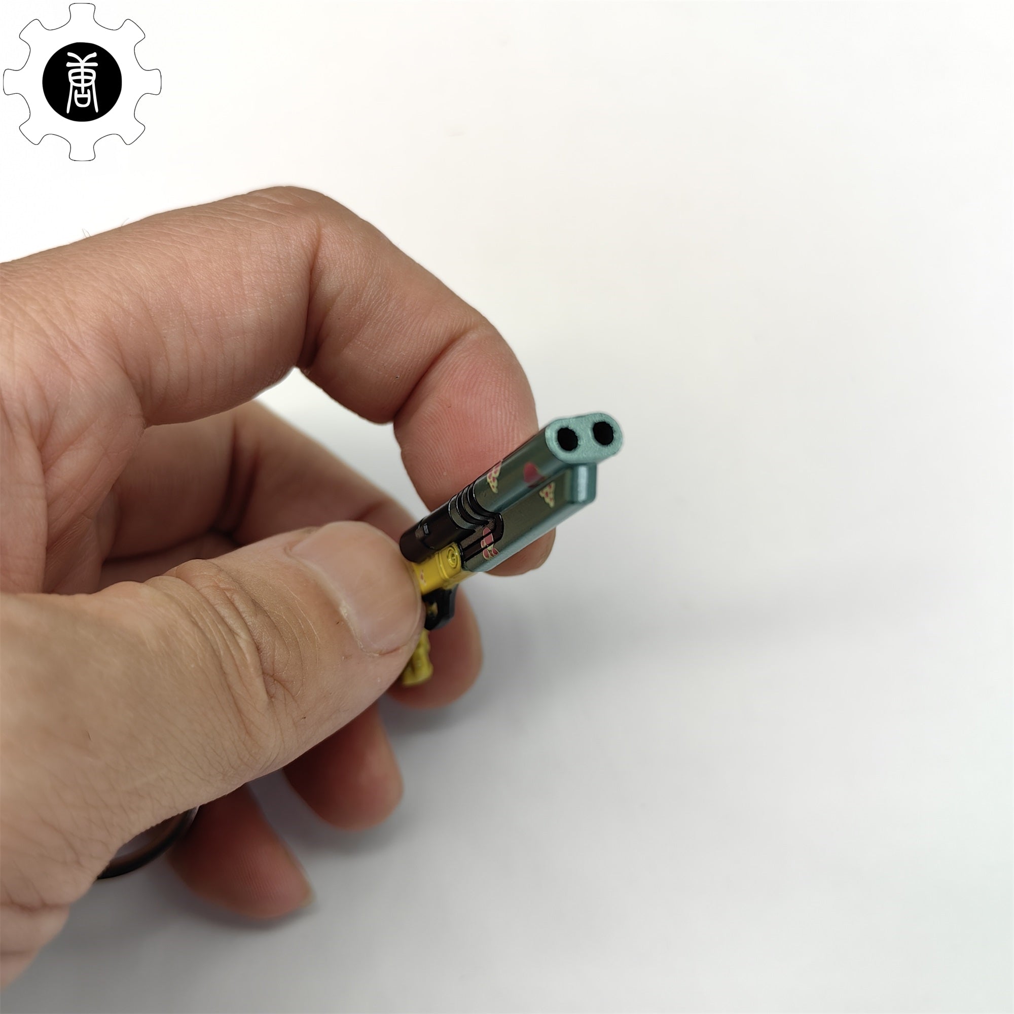 Val Mini Wunderkind Shorty Gun Metal Keychain - Tophatter Daily Deals