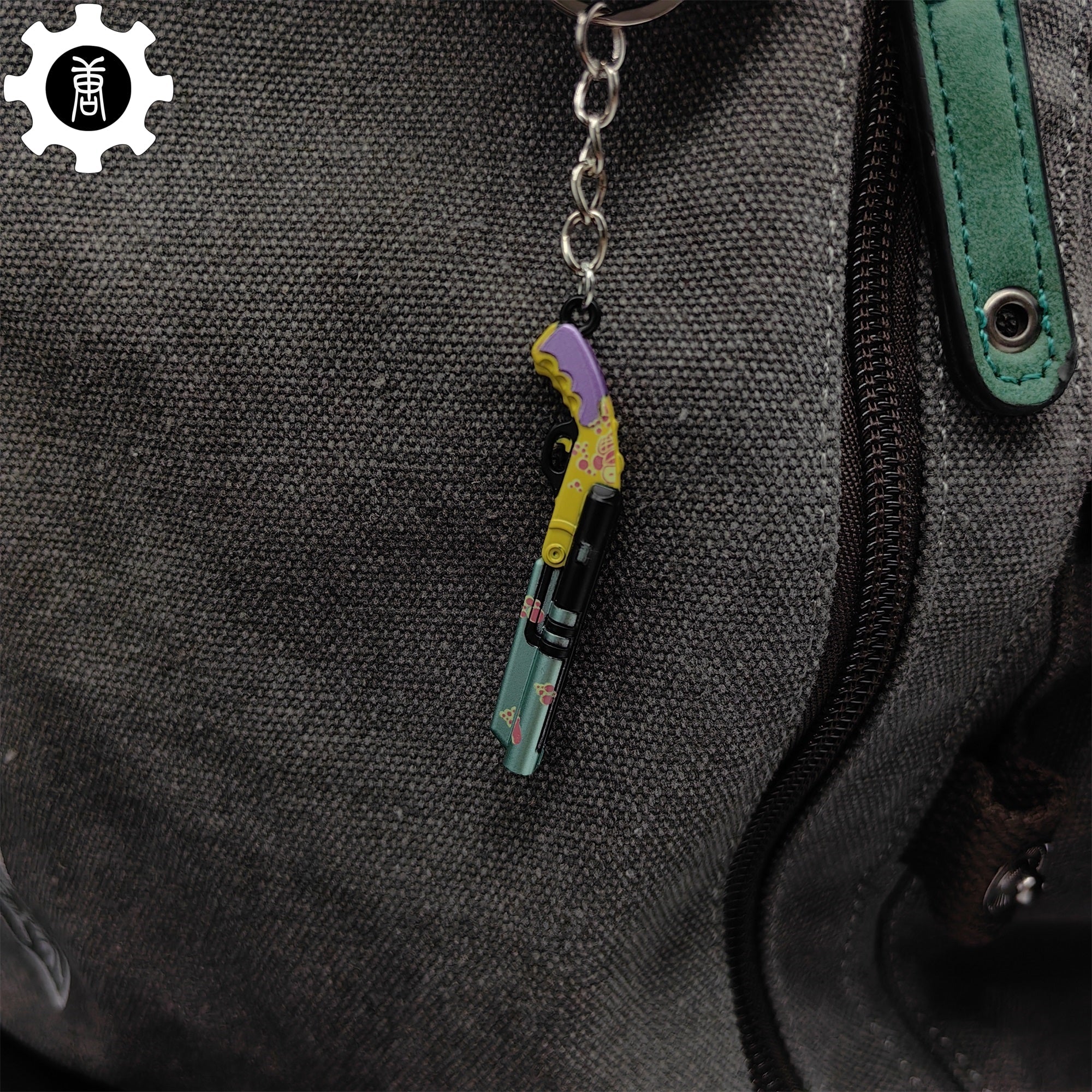 Val Mini Wunderkind Shorty Gun Metal Keychain - Tophatter Daily Deals