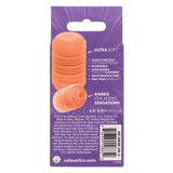 Pop Sock Ribbed Reversible Stroker Soft Tight Stretchy Material Orange > Sex Toys For Men > Masturbators Cup - Tophatter Daily Deals