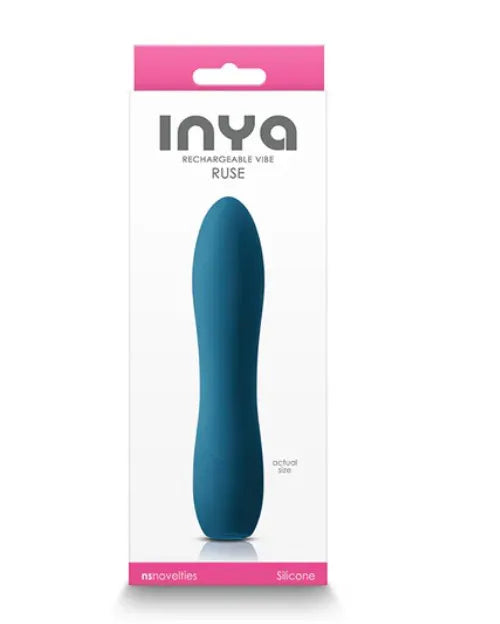 Inya Ruse – Sleek 3.94 Inch Silicone Vibrator with Ten Settings > Vibrators > Standard Vibrators - Tophatter Daily Deals