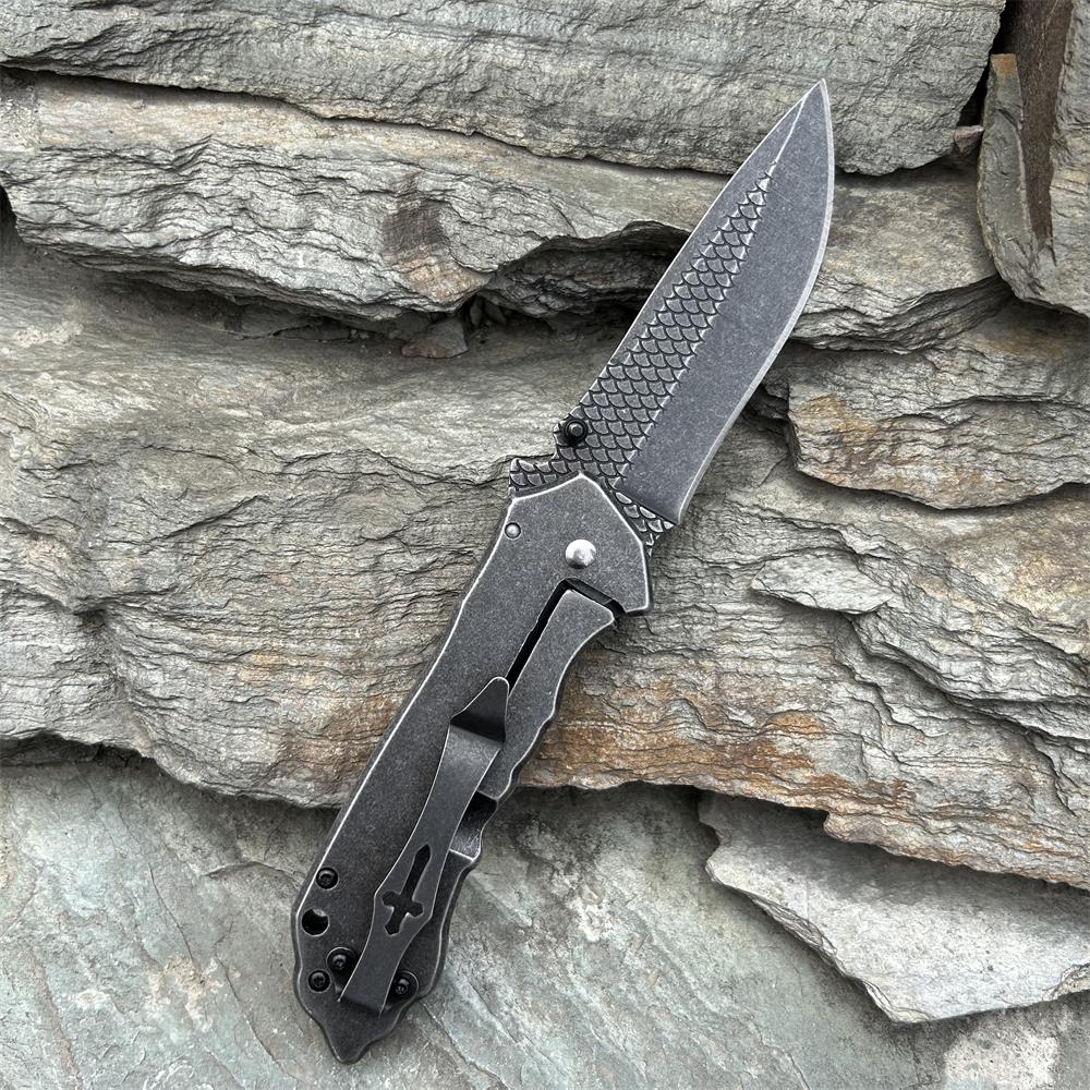 Evil Dragon Sculpture Knife Folding Knife - Tophatter Daily Deals