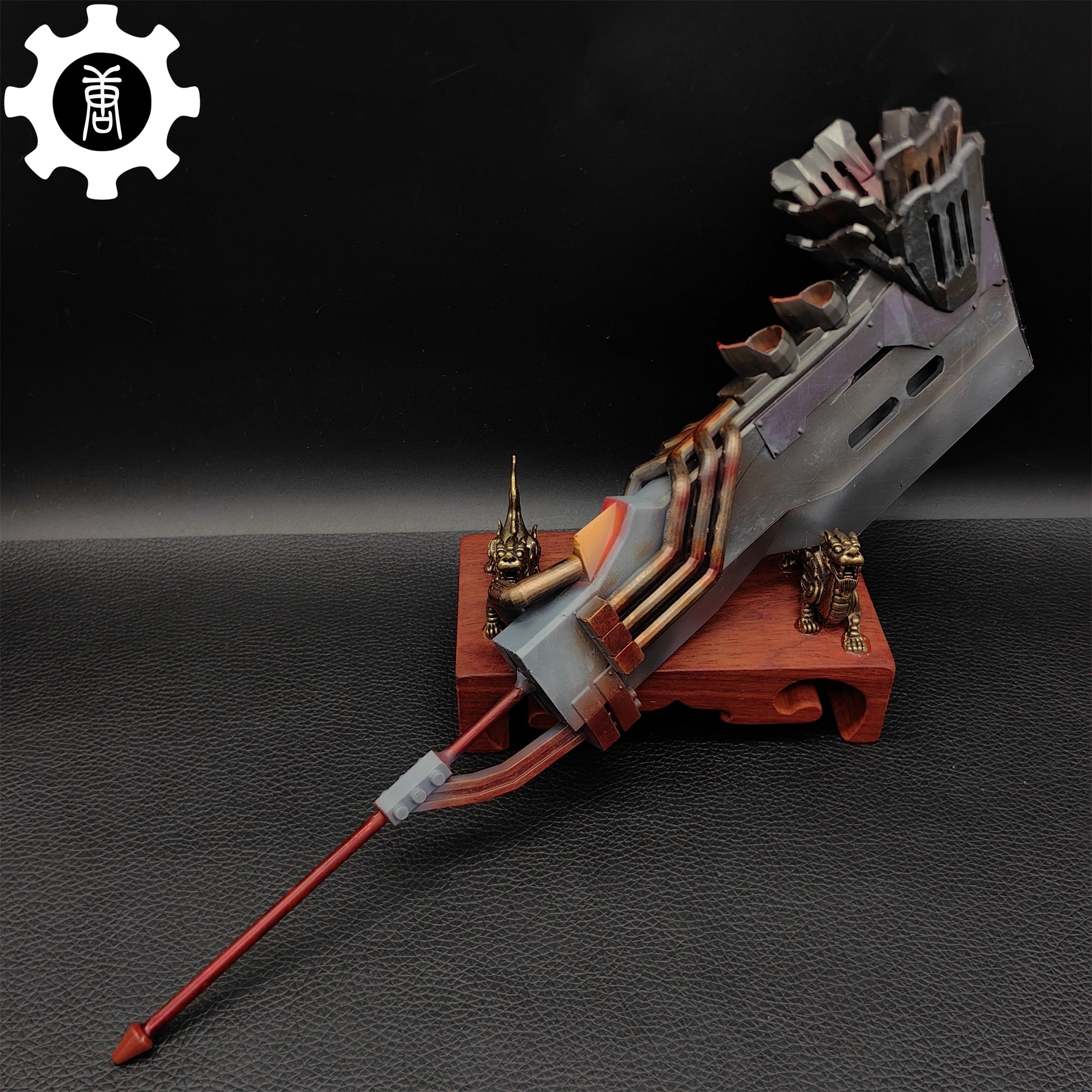 3D Printed 1: 6 Scale Wyvern Ignition Sword Impact Replica - Tophatter Daily Deals