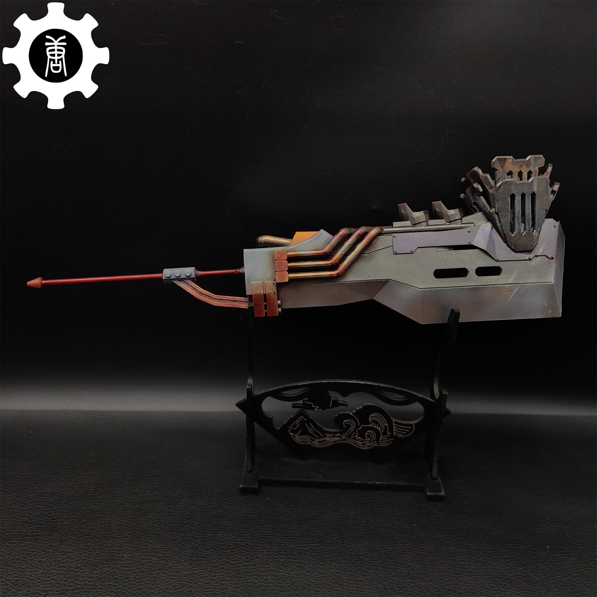 3D Printed 1: 6 Scale Wyvern Ignition Sword Impact Replica Sword & Stand - Tophatter Daily Deals