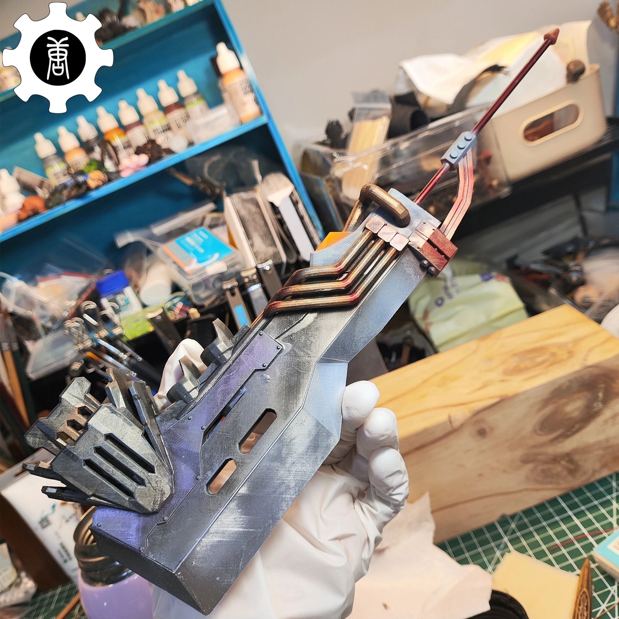 3D Printed 1: 6 Scale Wyvern Ignition Sword Impact Replica - Tophatter Daily Deals