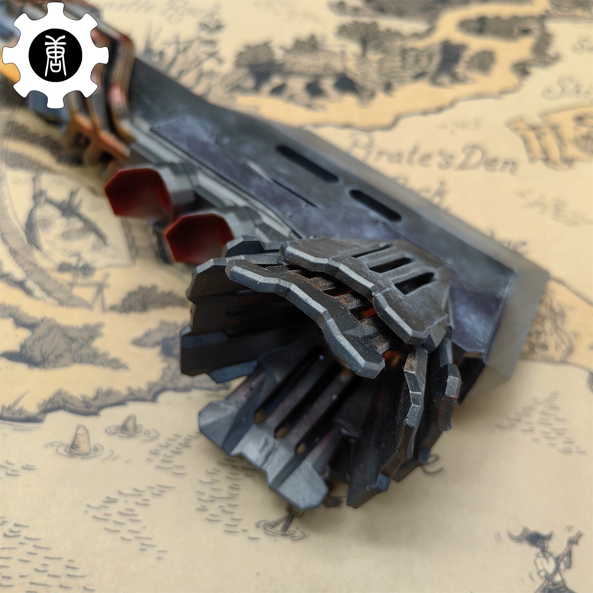 3D Printed 1: 6 Scale Wyvern Ignition Sword Impact Replica - Tophatter Daily Deals