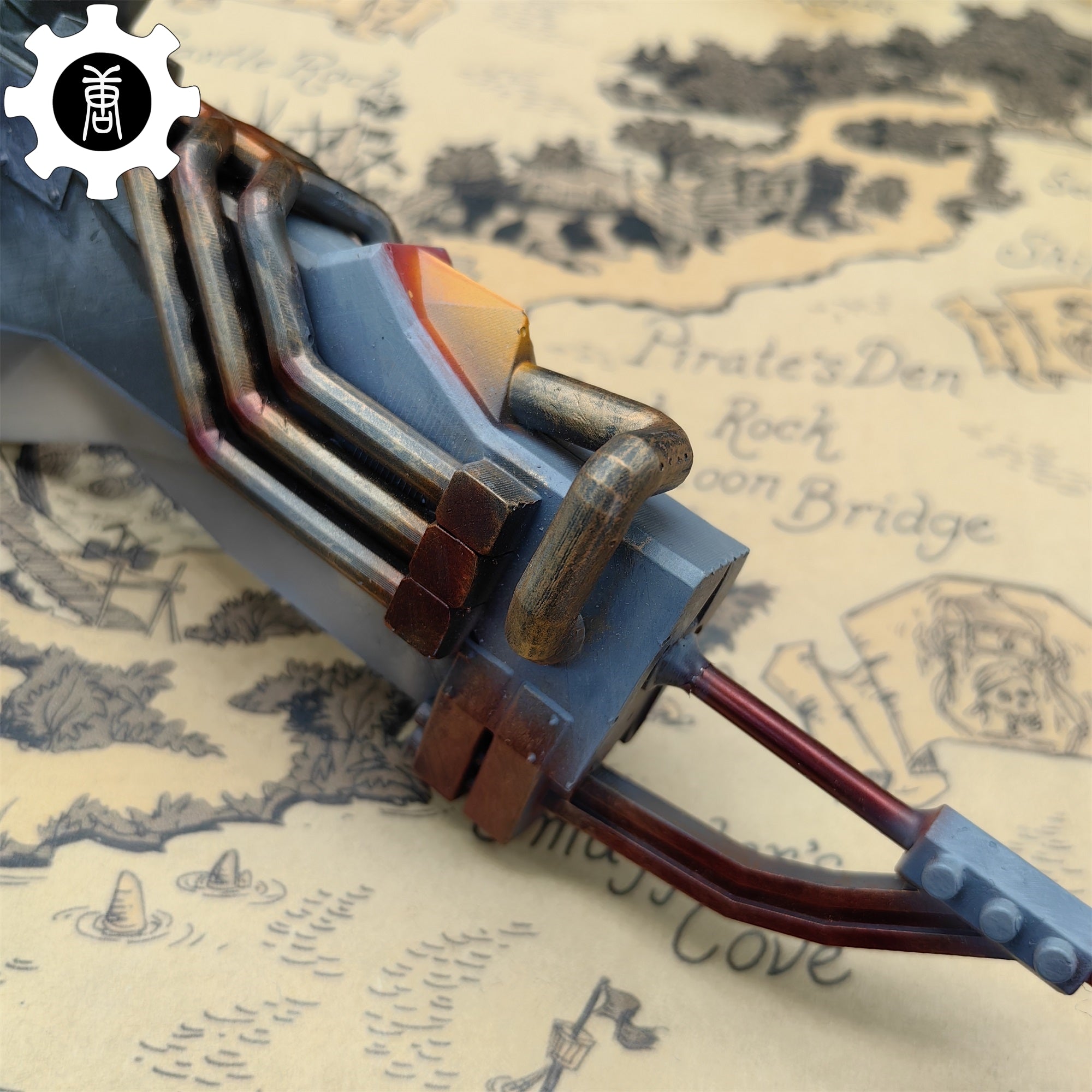 3D Printed 1: 6 Scale Wyvern Ignition Sword Impact Replica - Tophatter Daily Deals