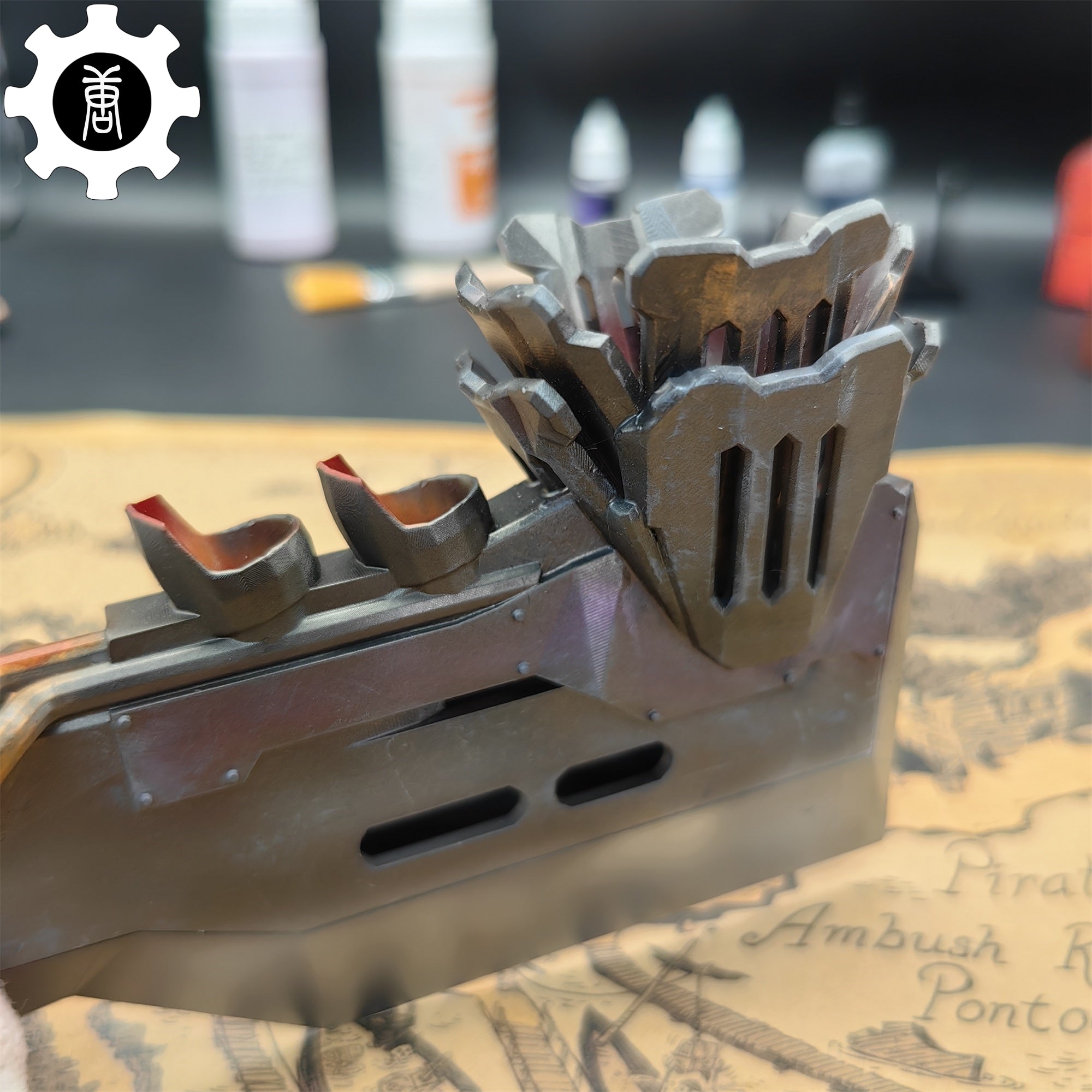 3D Printed 1: 6 Scale Wyvern Ignition Sword Impact Replica - Tophatter Daily Deals