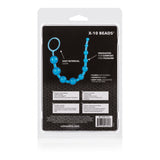 X-10 Blue Graduated Anal Beads with 10 Pliable Jelly Balls and Easy Retrieval Loop > Anal Range > Anal Beads - Tophatter Daily Deals