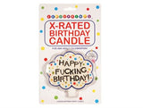 X-Rated Adult Birthday Candle - Happy Fucking Birthday > Candles > Novelty - Tophatter Daily Deals