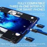 Dual Lens Phone Endoscope, 1920p Inspection Camera with 8 LEDs for iPhone and Android Cameras & Drones - Tophatter Daily Deals