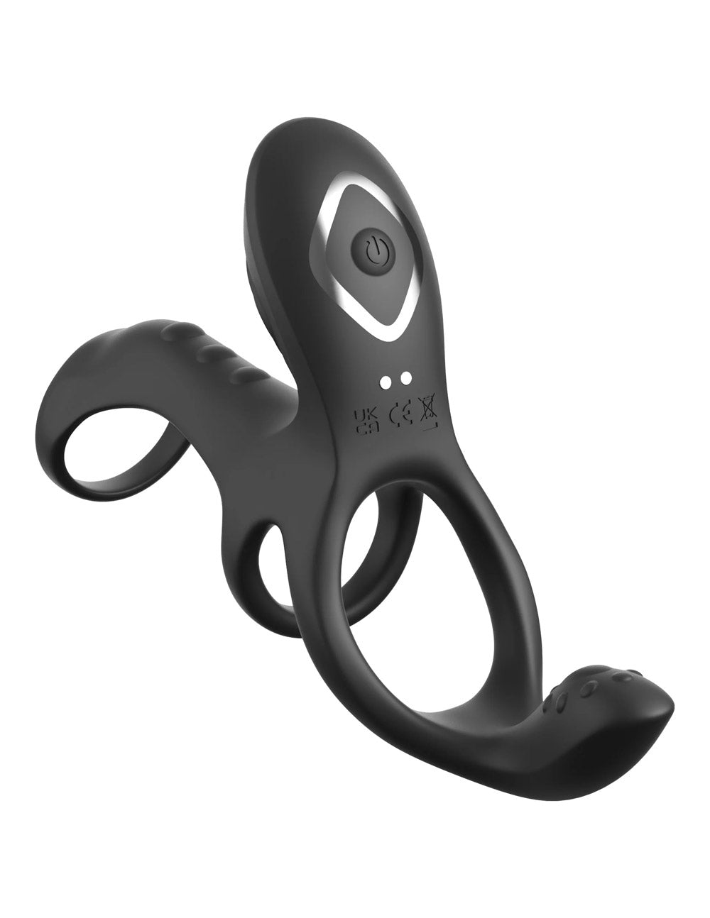 Fantasy C-Ringz Ultimate Couples Cage – USB Rechargeable Triple Motor Vibrating Cock Ring Cage > Cock Ring > Vibrating - Tophatter Daily Deals