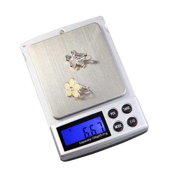 X6-650 Mini Digital Pocket Scale 650g x 0.1g Jewelry Scale - Tophatter's Guns'N'Weapons Store Collectible Weapons - Tophatter Daily Deals
