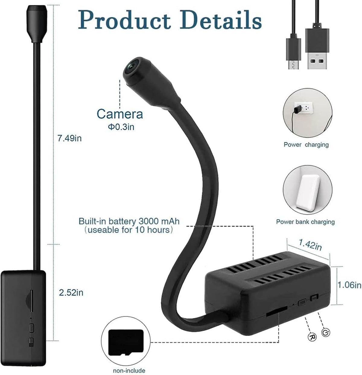 Mini WIFI Hidden Camera. - Tophatter Daily Deals