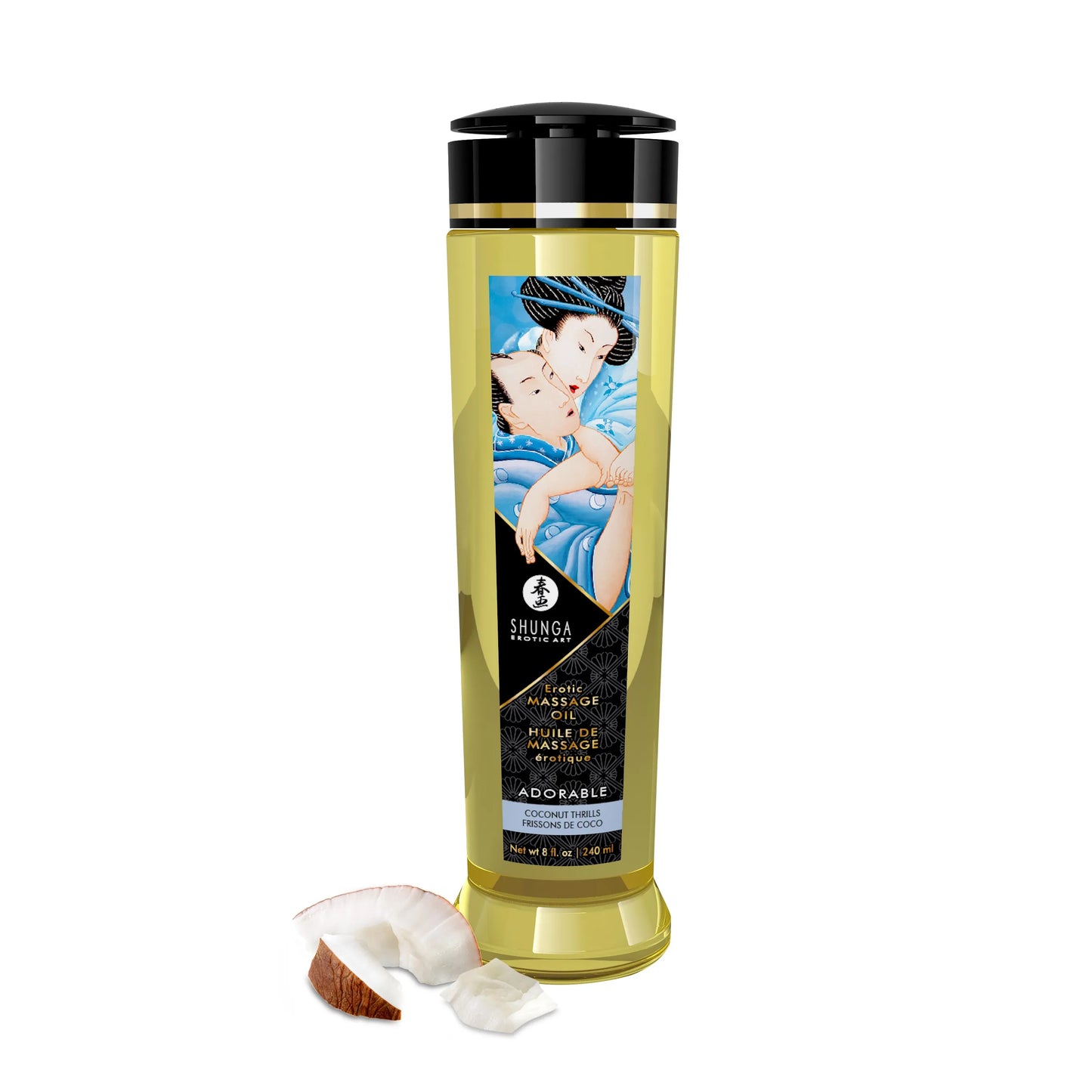Adorable Coconut Thrills – 8 Fl. Oz. Erotic Massage Oil > Essentials > Massage Oil - Tophatter Daily Deals