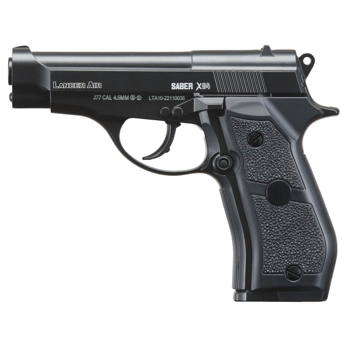Saber X84 .177 Cal. Full Metal CO2 BB Air Pistol 480 FPS - Tophatter's Inc. Weapons Store Online Collectible Weapons - Tophatter Daily Deals