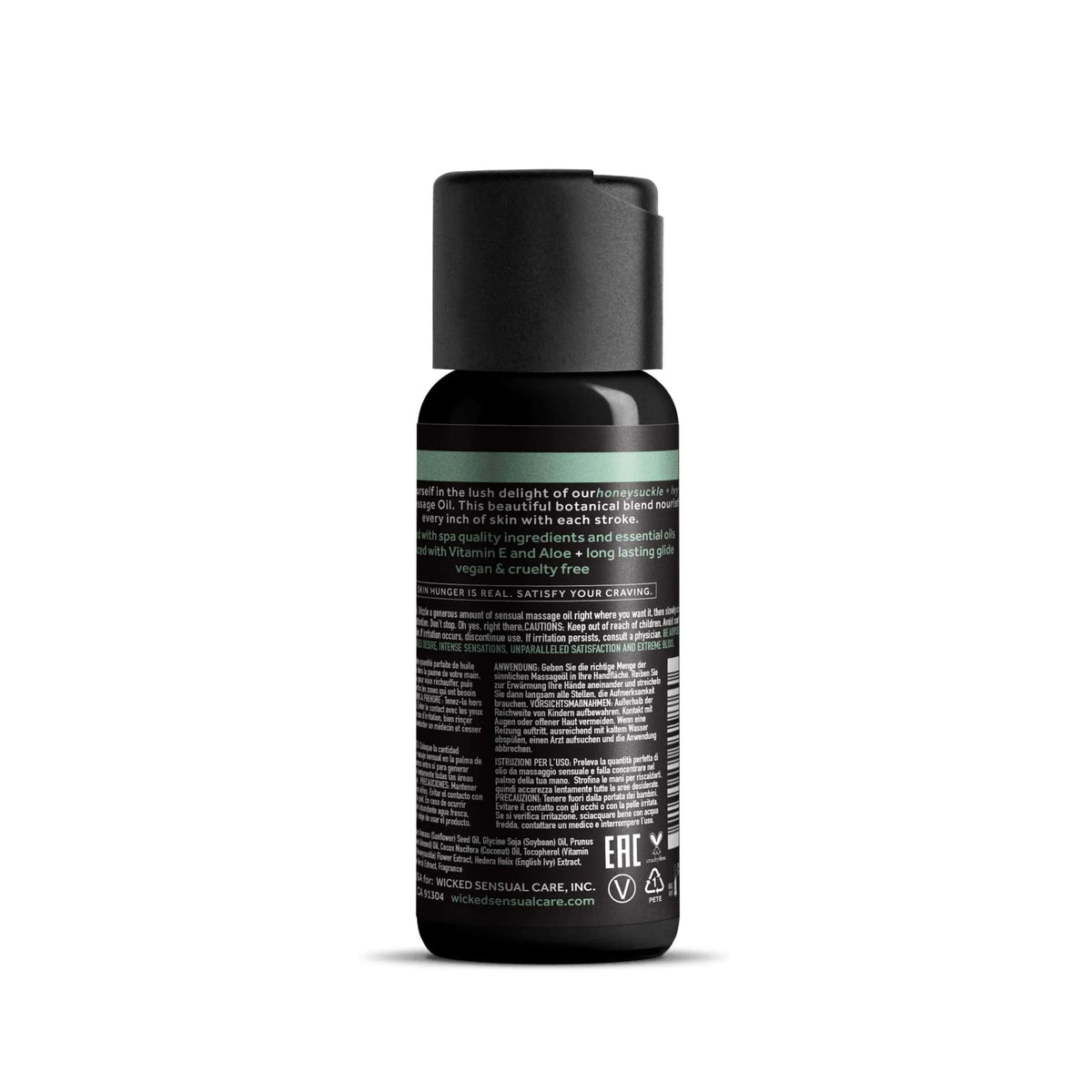 Wicked Sensual Honeysuckle Ivy – Vegan Cruelty-Free Massage Oil 4 Fl Oz > Essentials > Massage Oil - Tophatter Daily Deals