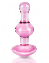 Icicles Pink Glass Massager Luxury Handcrafted Intimacy Toy > Glass > Toys - Tophatter Daily Deals