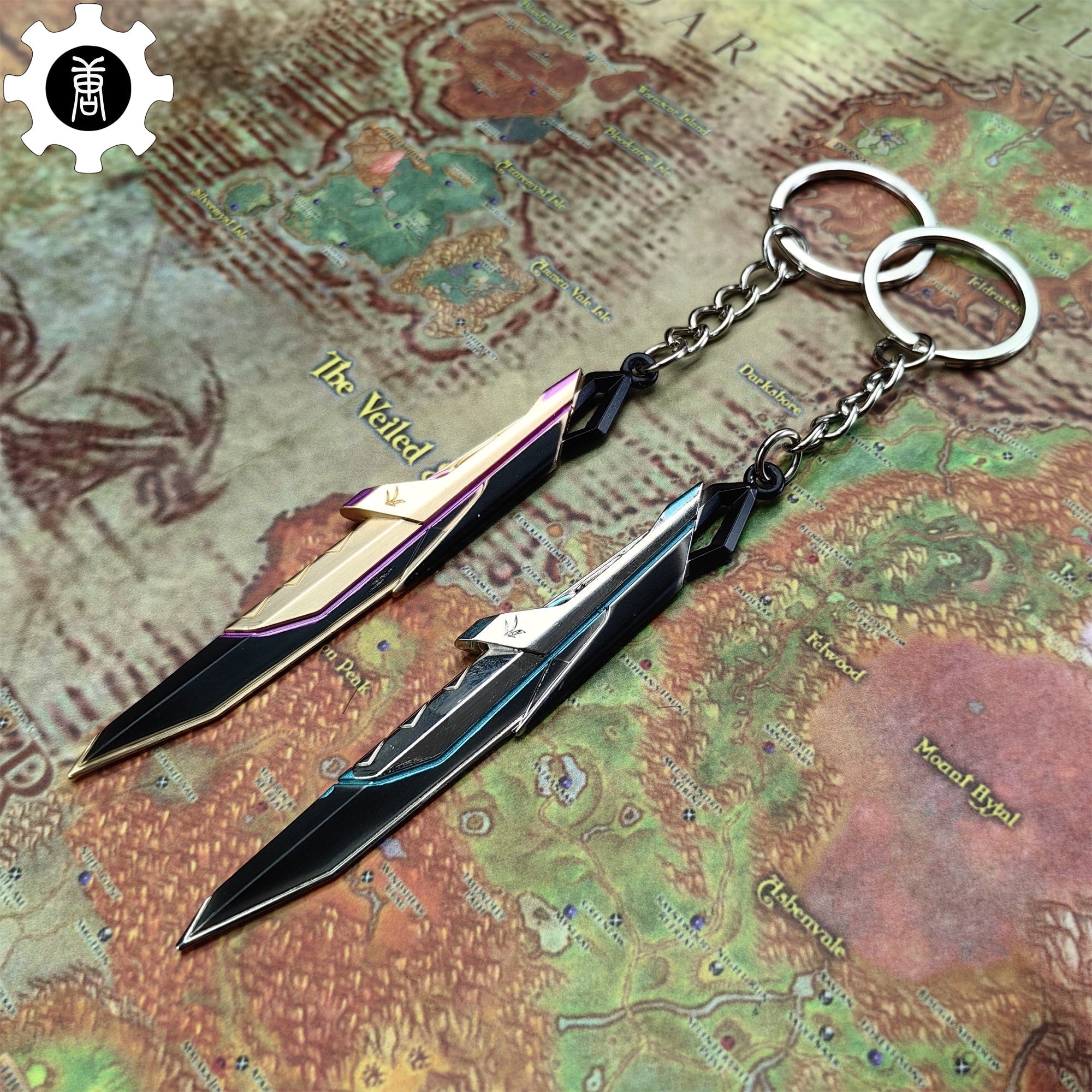 Mini XERØFANG Knife Tiny KeyChain Metal Pendant - Tophatter Daily Deals