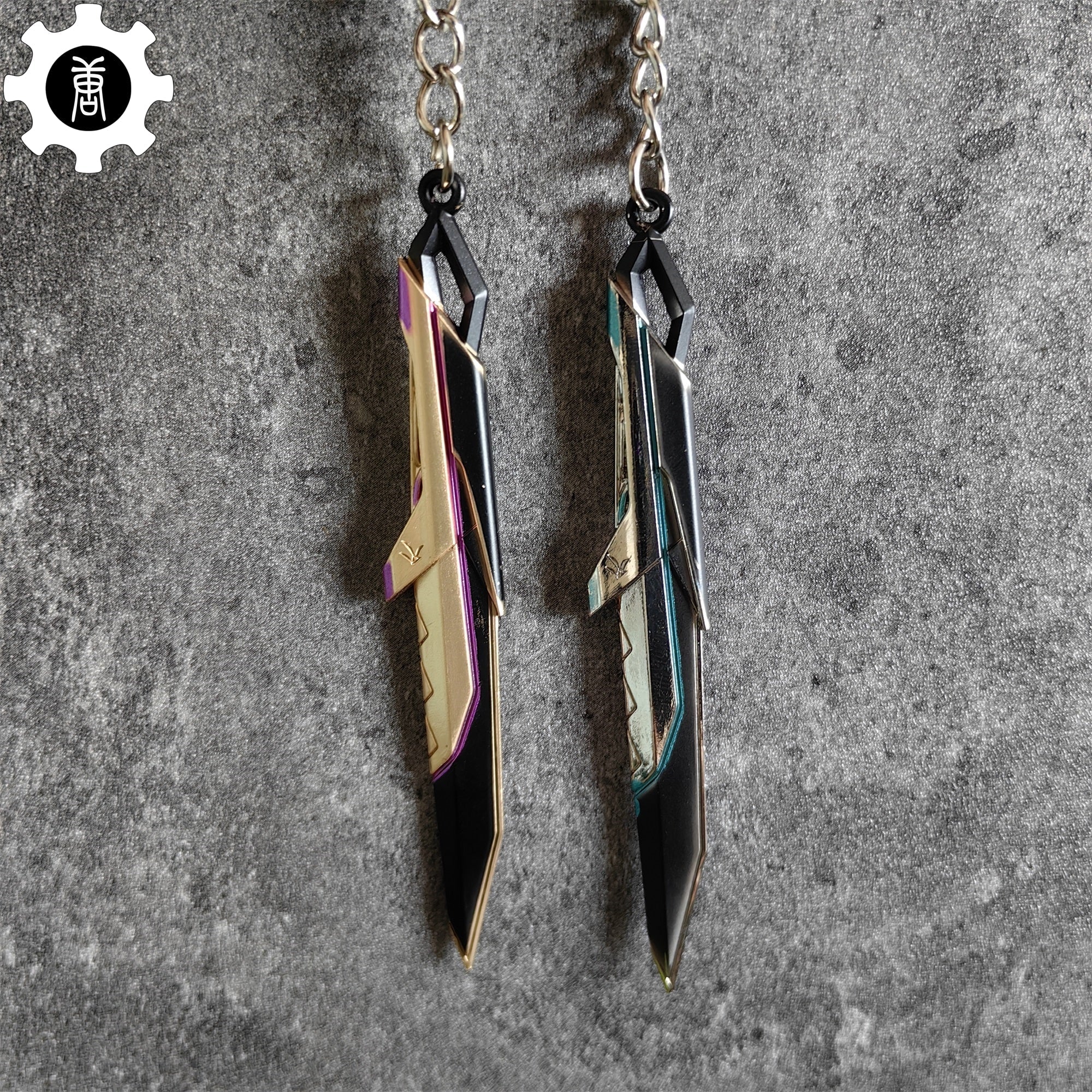 Mini XERØFANG Knife Tiny KeyChain Metal Pendant - Tophatter Daily Deals