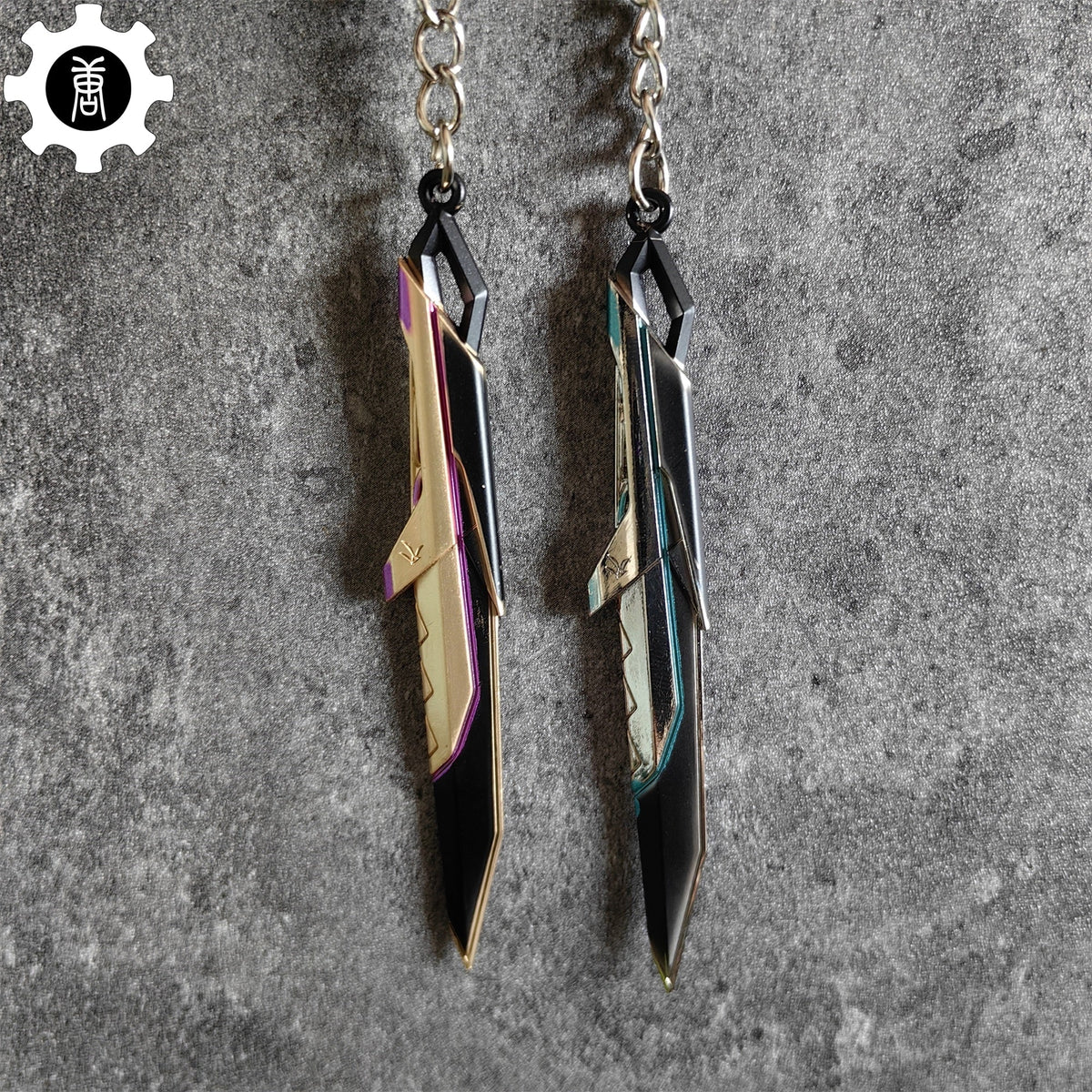 Mini XERØFANG Knife Tiny KeyChain Metal Pendant - Tophatter Daily Deals