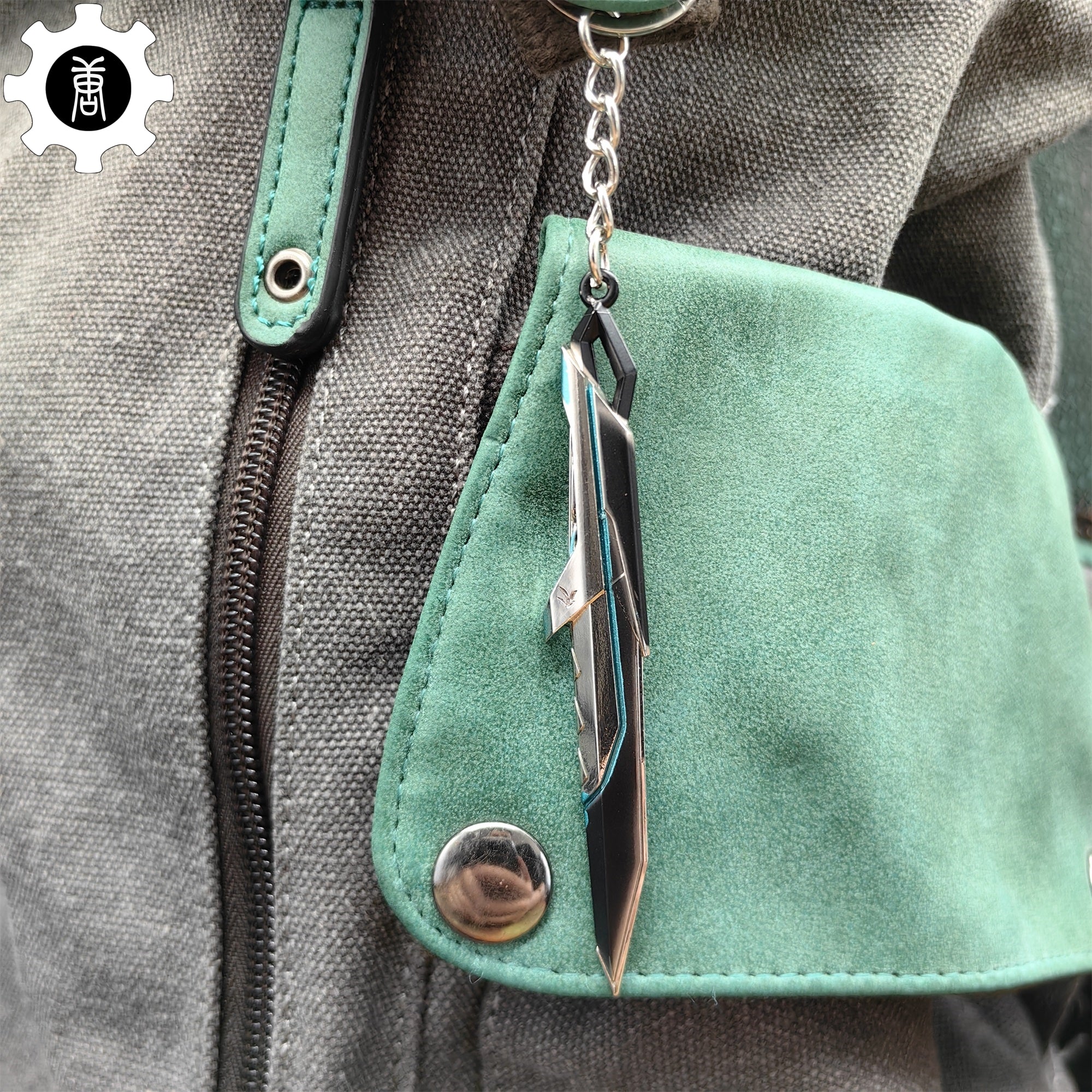 Mini XERØFANG Knife Tiny KeyChain Metal Pendant - Tophatter Daily Deals