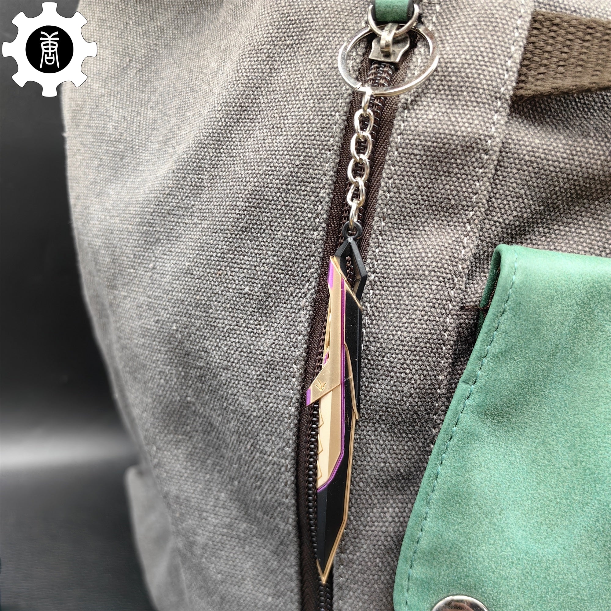 Mini XERØFANG Knife Tiny KeyChain Metal Pendant - Tophatter Daily Deals