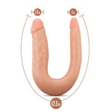 Dr. Skin Dr. Double – 12 Inch Silicone Double Dong > Dildos > Double Dildos - Tophatter Daily Deals