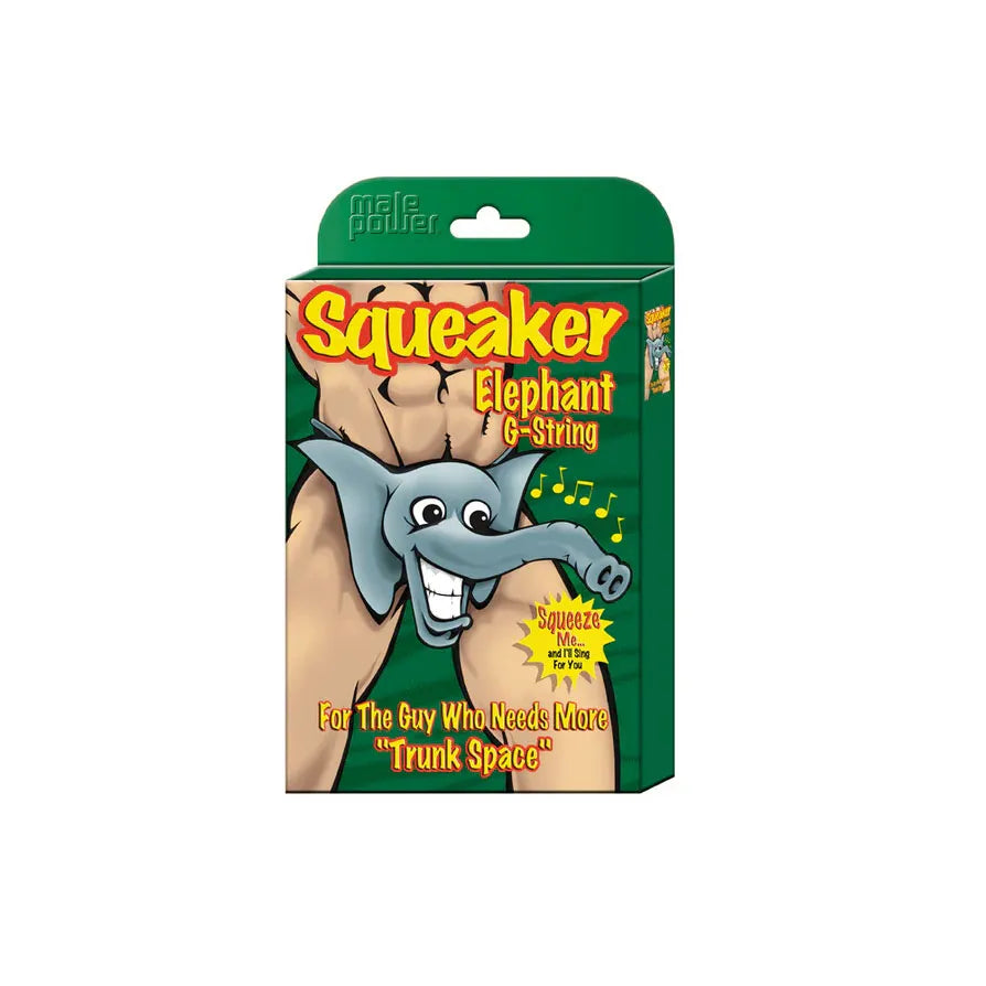 Squeaker Elephant G-String (Black) – Novelty Lingerie > Novelties > Gag Gifts - Tophatter Daily Deals