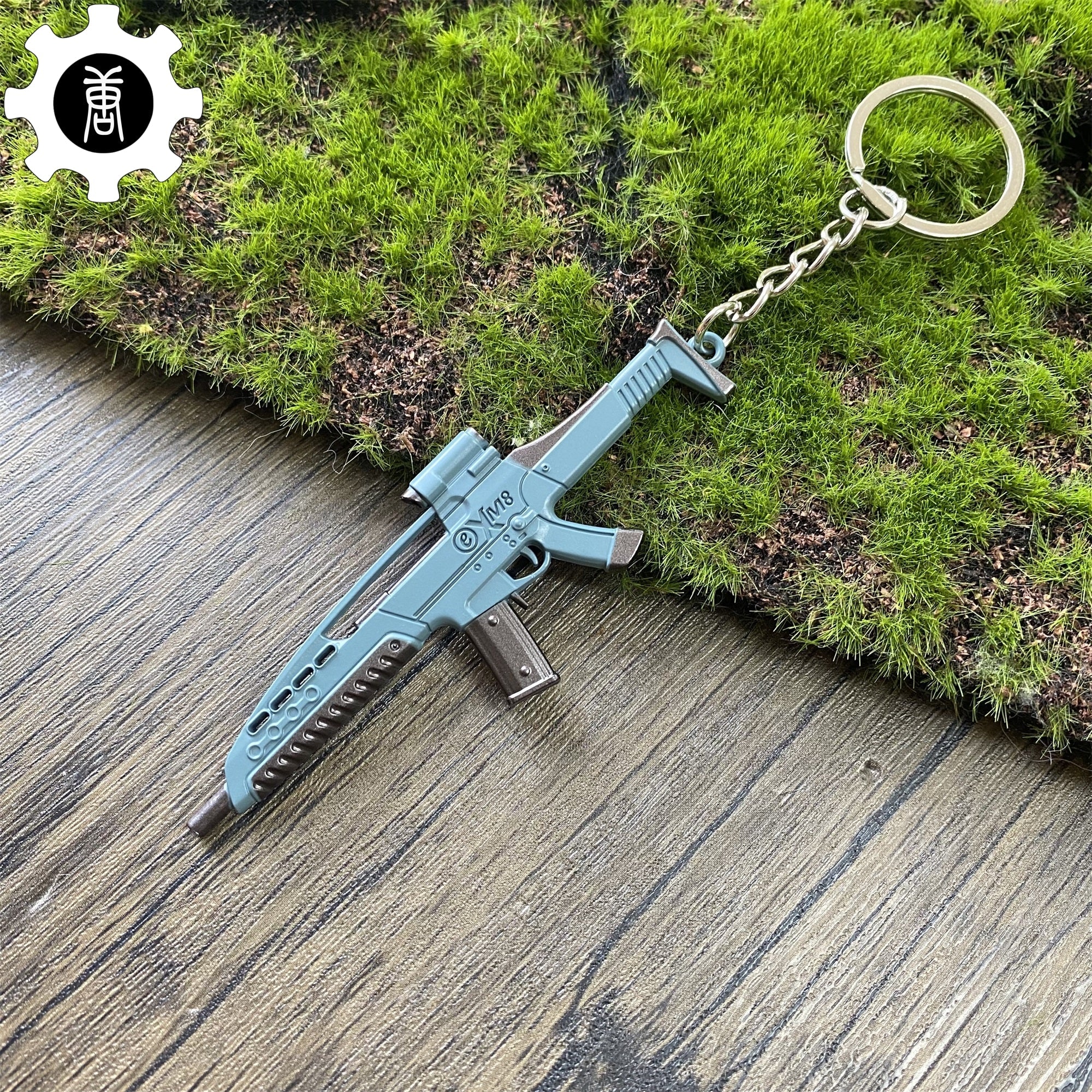 21 in 1 World Famous Assault Rifle Gun Keychain Metal Pendant For Military Hobby - Tophatter Daily Deals