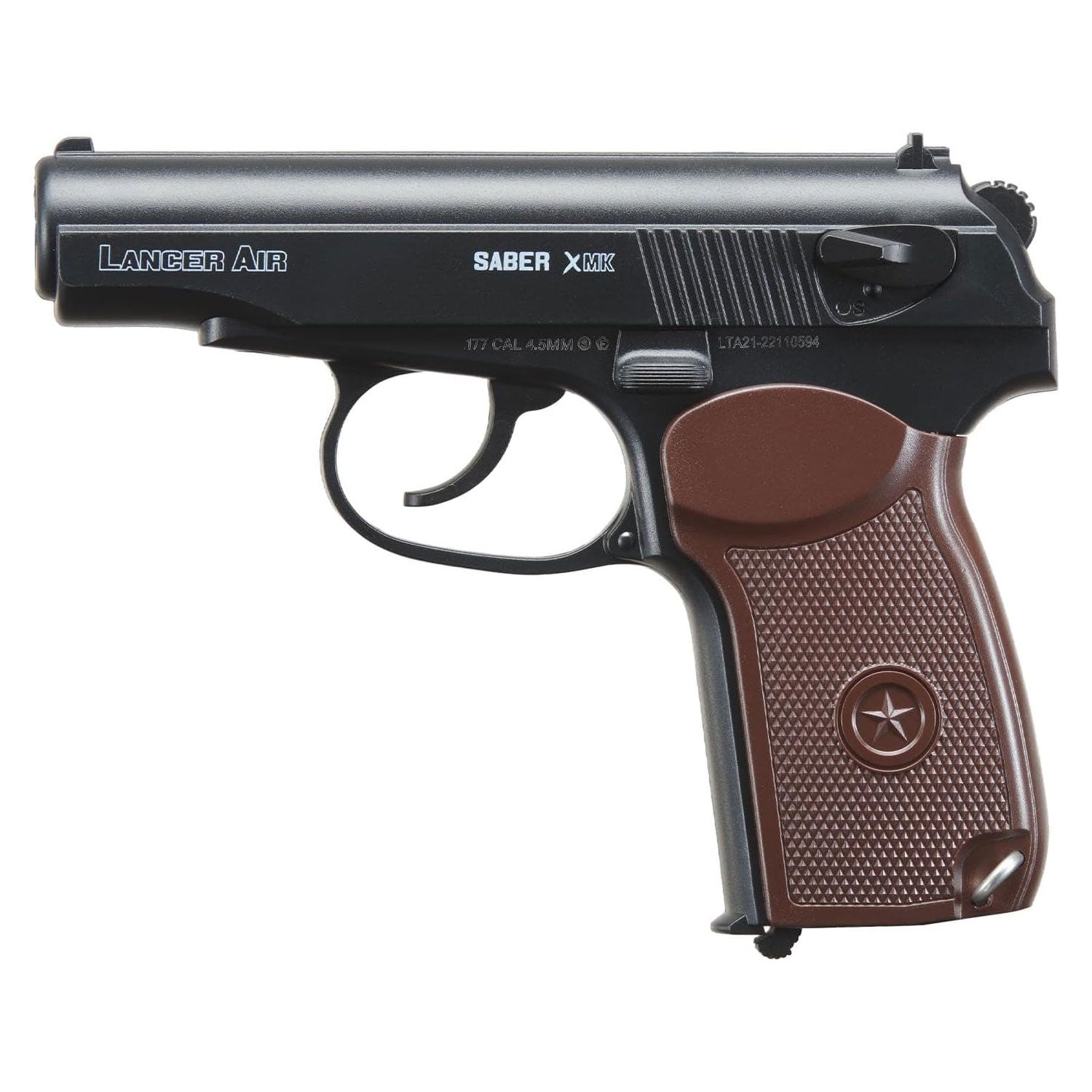 Saber XMK .177 Cal. CO2 BB Air Pistol Makarov Replica 480 FPS - TOPHATTER'S ARMORY DEALS Collectible Weapons - Tophatter Daily Deals